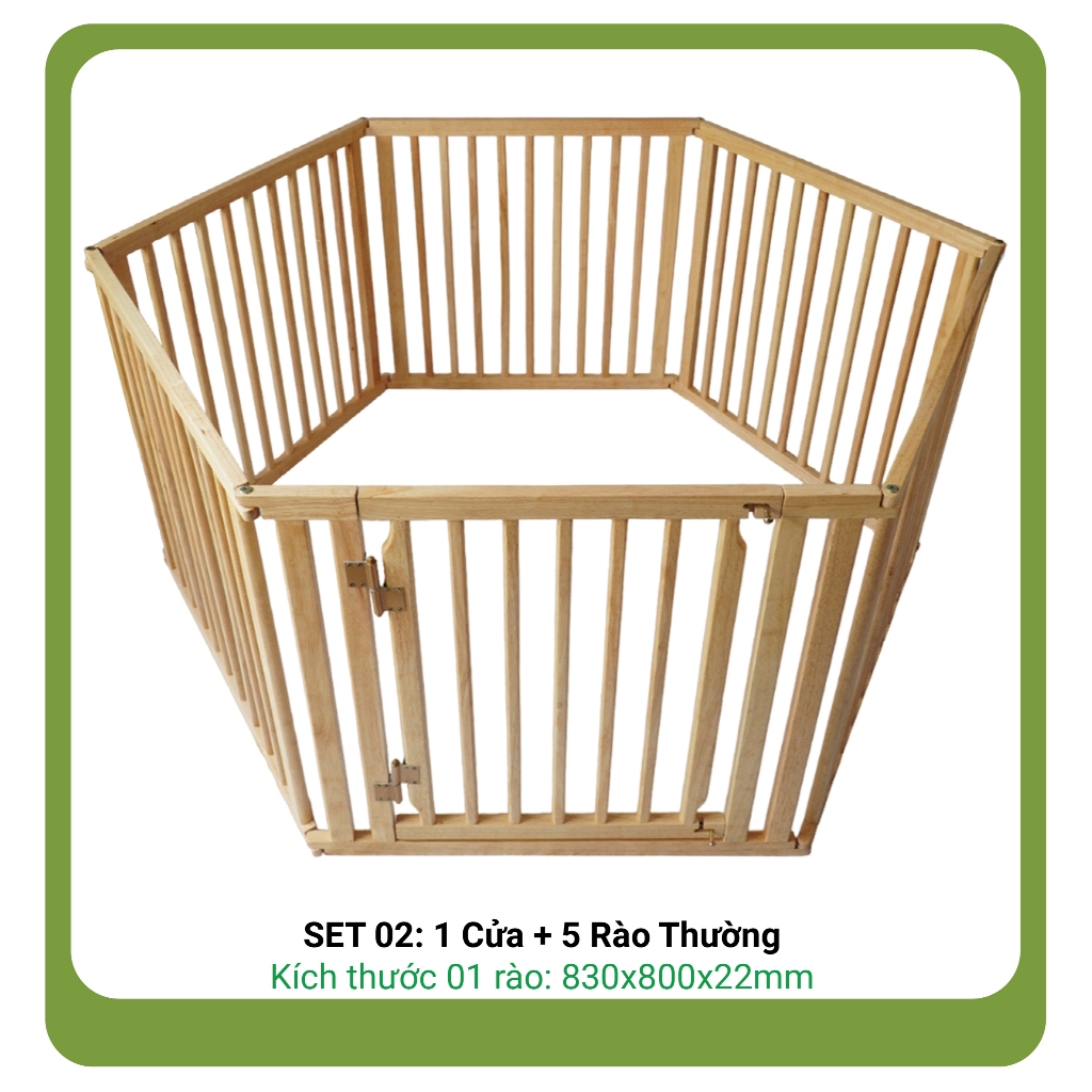 Set 2 Size L Quây cũi 3D cho bé_ rào chắn_bộ đệm cũi_Thanh chắn giường