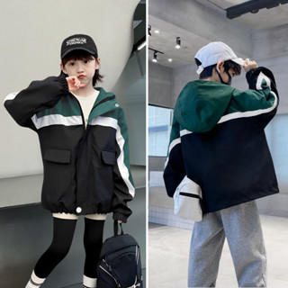 Áo khoác bé trai size đại FAK4 gió 2 lớp dày dặn 5-15 tuổi FIVEBE