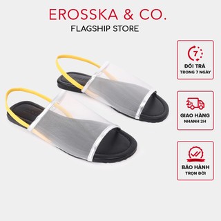   Xả kho  Erosska -  Dép lưới nữ kiểu dáng thanh lịch đi biển mùa hè cao 2cm - SE010 