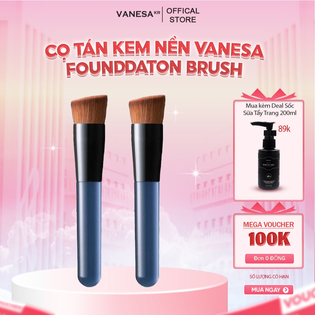  Cọ tán kem nền Vanesa 170 - Founddaton Brush 
