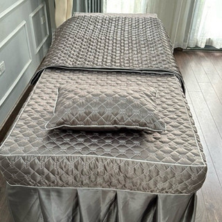 Gối lụa chần bông cho spa kích thước 32x45cm
