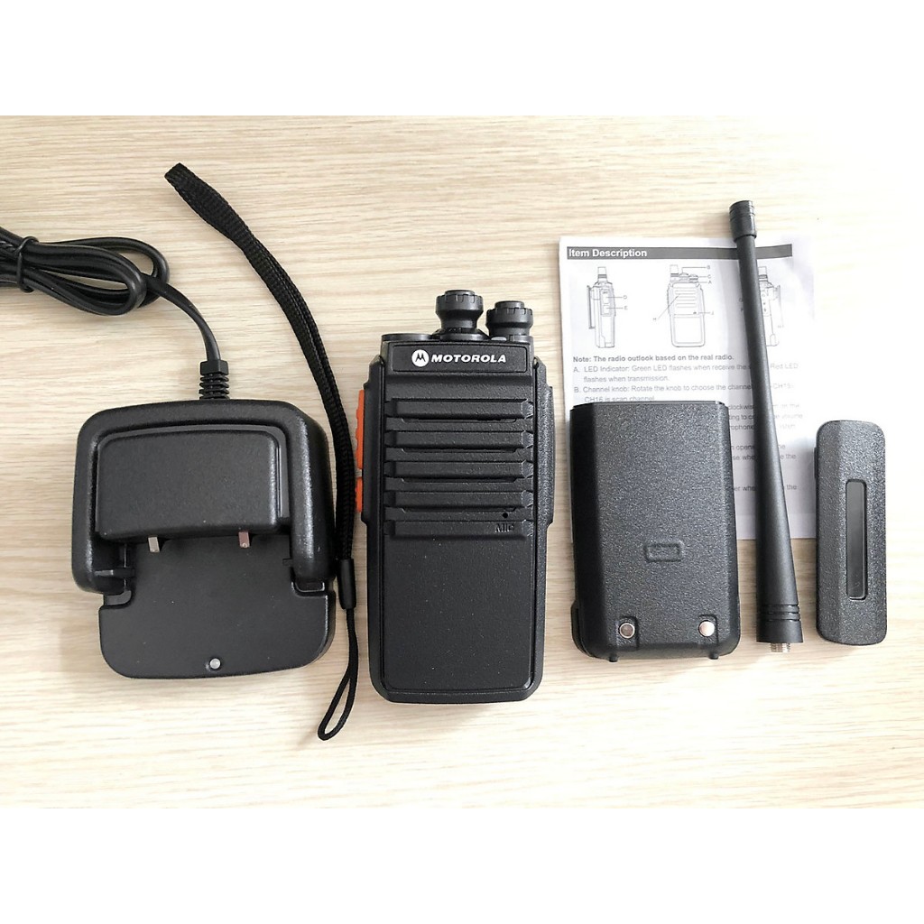 PIN + SẠC + ĂNG TEN BỘ ĐÀM MOTOROLA GP-680 / GP-588 / GP-860 / GP650