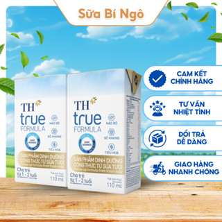  Sữa Tươi Công Thức TH True Formula – Dinh Dưỡng Hoàn Hảo Cho Bé 1-2 Tuổi Hộp 110ml 
