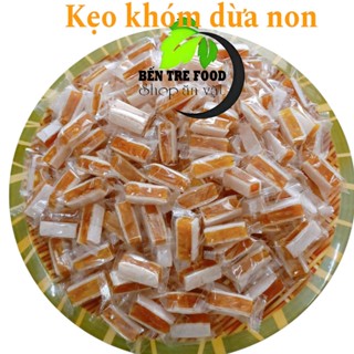 Kẹo khóm dừa non mềm dẻo ít đường vị chua ngọt
