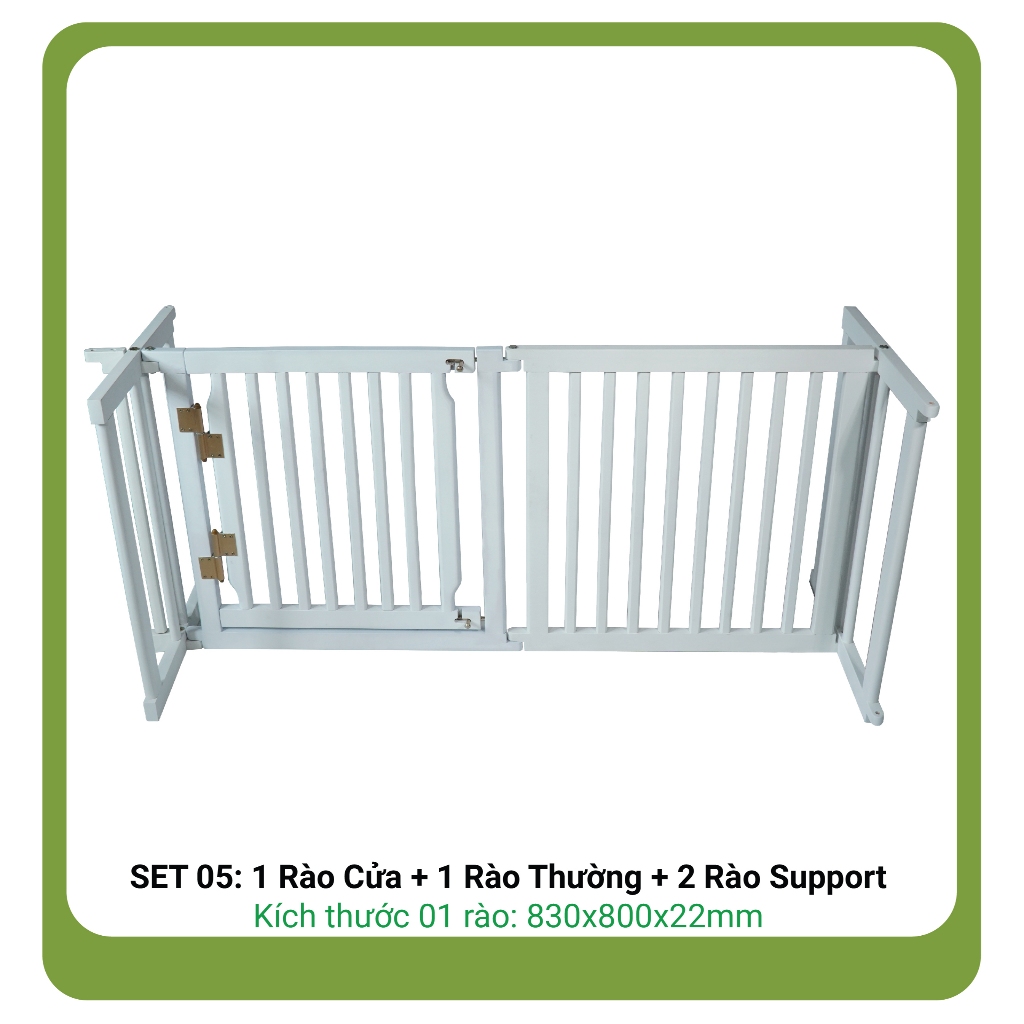 SET 5 SIZE L Quây cũi 3D cho bé_ rào chắn_bộ đệm cũi_Thanh chắn giường