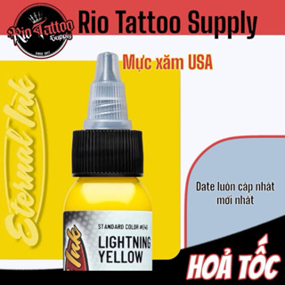 Mực xăm chính hãng Eternal Lightning Yellow