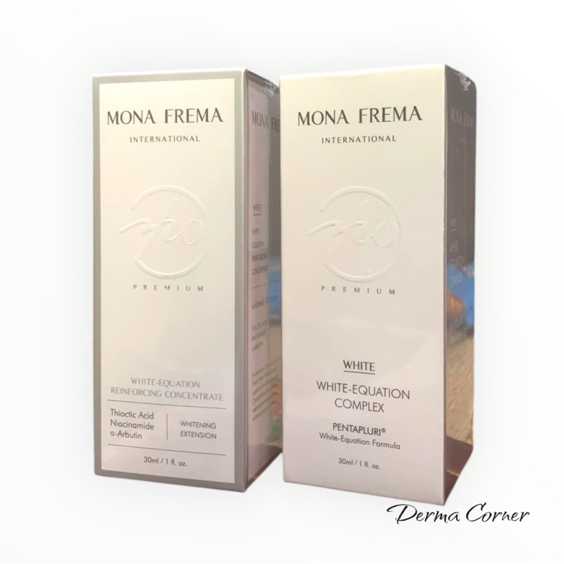SET SERUM + KEM LÀM TRẮNG DA MONA FREMA WHITE