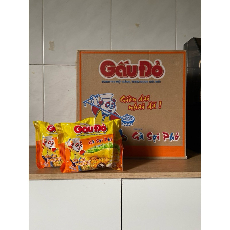 Mì Gấu Đỏ gà sợi phở (thùng 30 gói)