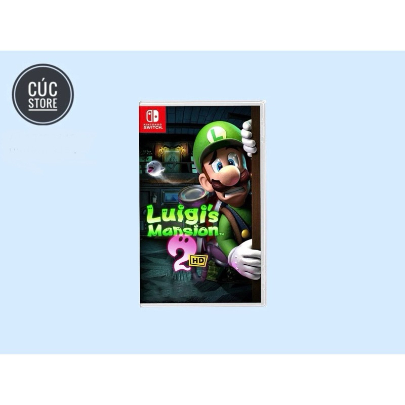Băng chơi game Nintendo Switch: Luigi’s Mansion 2 HD