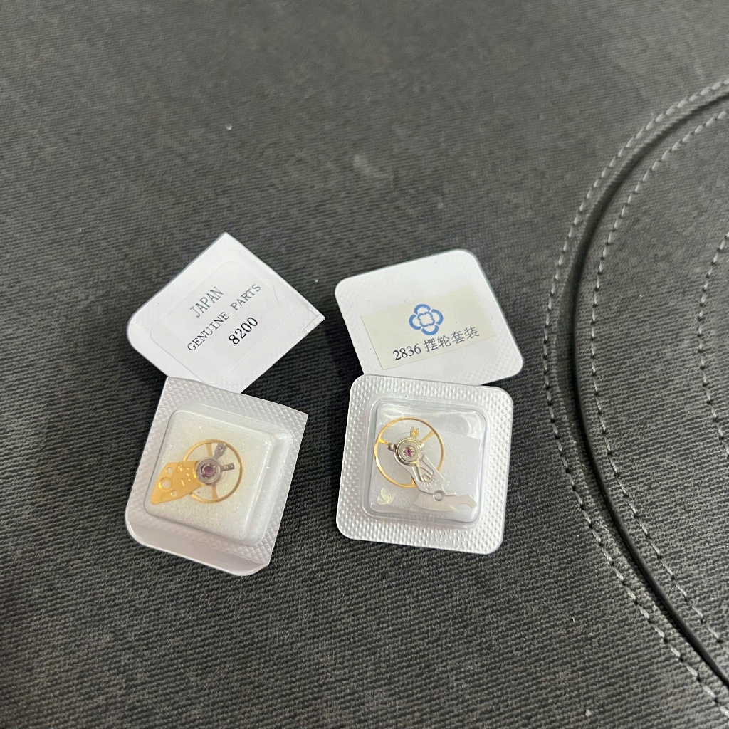 HÀNG ZIN Cầu Tóc, Vành Tóc Đồng Hồ Máy Miyota 8200 8215 2836 2824 - Bộ Banlace Đồng Hồ