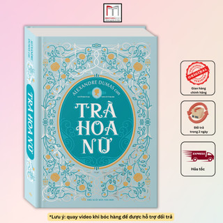 Sách - trà hoa nữ bìa xanh 115k
