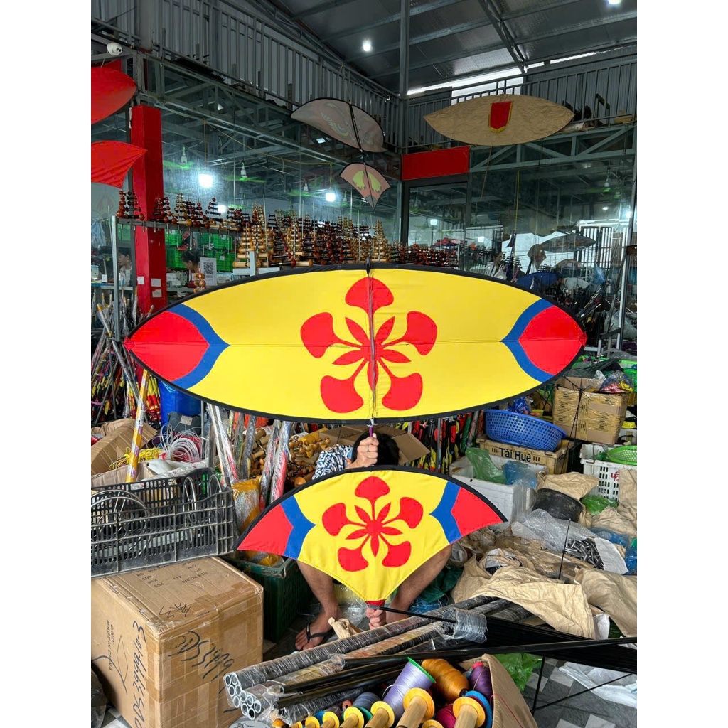 Diều cacbon mini khung1m7 nan cacbon.