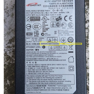 Bộ nguồn 14v 5.72a hàng cao cấp