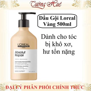 Dầu Gội Chăm Sóc Tóc Hư Tổn Loreal Serie Expert Absolut Repair - 500ml