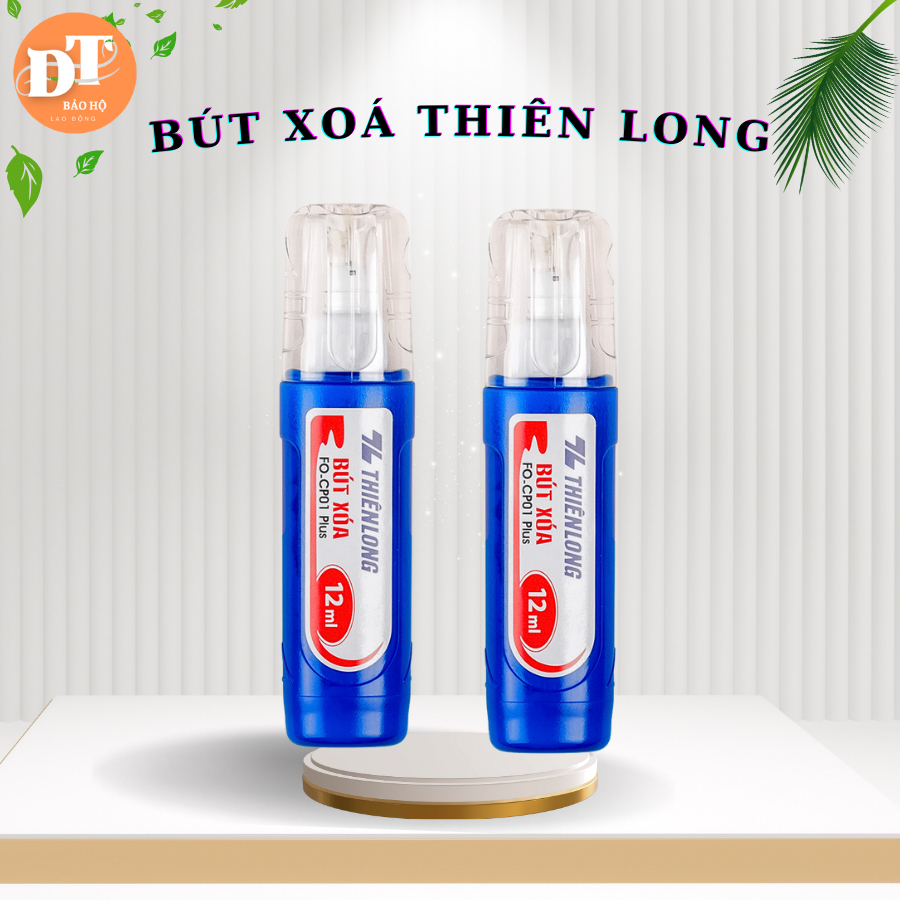 Bút xóa nước Thiên Long FO-CP01/ CP05, xoá đều, nhanh khô - Chính Hãng Thiên Long
