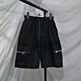  Quần SHORT KAKI TÚI HỘP BOX Nam Nữ Unisex  ẢNH CHỤP THẬT  sọt khóa ngang ngắn lưng thun mặc thoải mái 