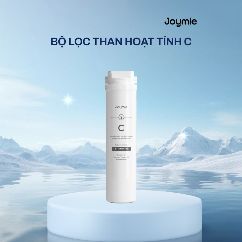 Lõi Lọc Joymie C tự thay thế tương thích với Máy lọc nước Joymie P30-B/ P30-C