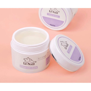 Gel đắp móng Li-Nail siêu đặc màu clear không nóng 20-65gr