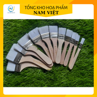 Bộ bank xô cán gỗ lông trắng 12 cây