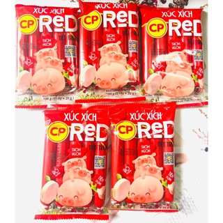  Combo 5 bịch Xúc Xích Tiệt Trùng CP  mỗi bịch 100g  