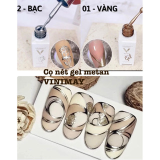  Cọ nét gel metan vinimay siêu mịn - siêu sáng - cọ mảnh 