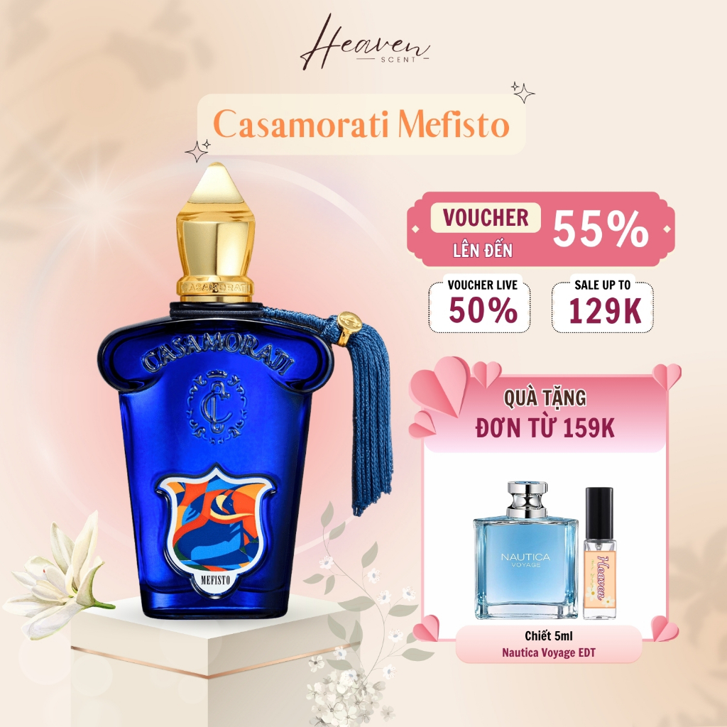 Nước Hoa Chiết Nam Casamorati Mefisto Chính Hãng Hương Thơm Mạnh mẽ, Nam tính, Tươi mát