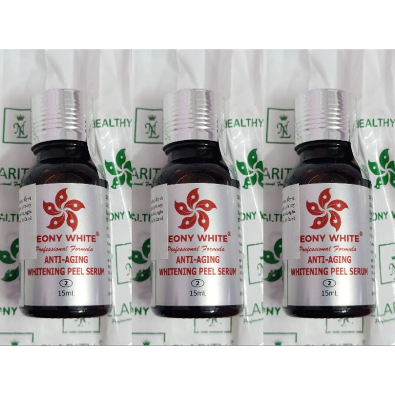 Huyết thanh số 2 cắt chân nám PIGMENTATION PEELING SERUM 2 Peony White, Cắt đẩy chân nám