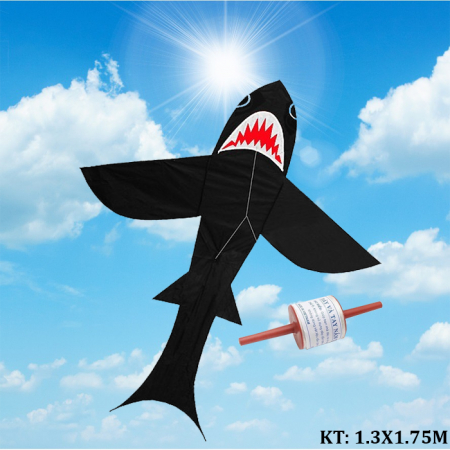 Diều cá mập có dây và Diều cần câu nhiều hình size 50cm. LMS