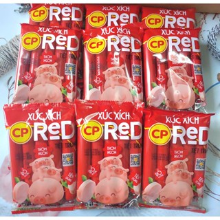 Set 10 Gói Xúc xích tiệt trùng Heo CP (mỗi gói 100g_ 5 cây)