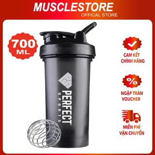 Bình Lắc PERFECT NUTRITION (700ML) Bình Nước Thể Thao Tập Gym, Lắc Sữa Whey, Không Chứa BPA