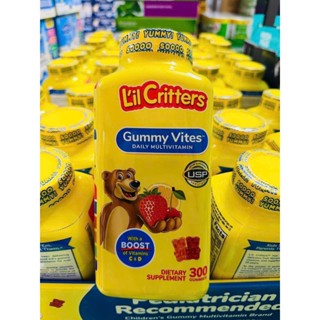 ( Mẫu Mới) Kẹo dẻo hình gấu bổ sung vitamin tổng hợp L'il Critters Gummy Vites