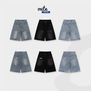  Quần Jean Lửng Outerity Denim Wash Ống Rộng   Form Unisex LocalBrand 