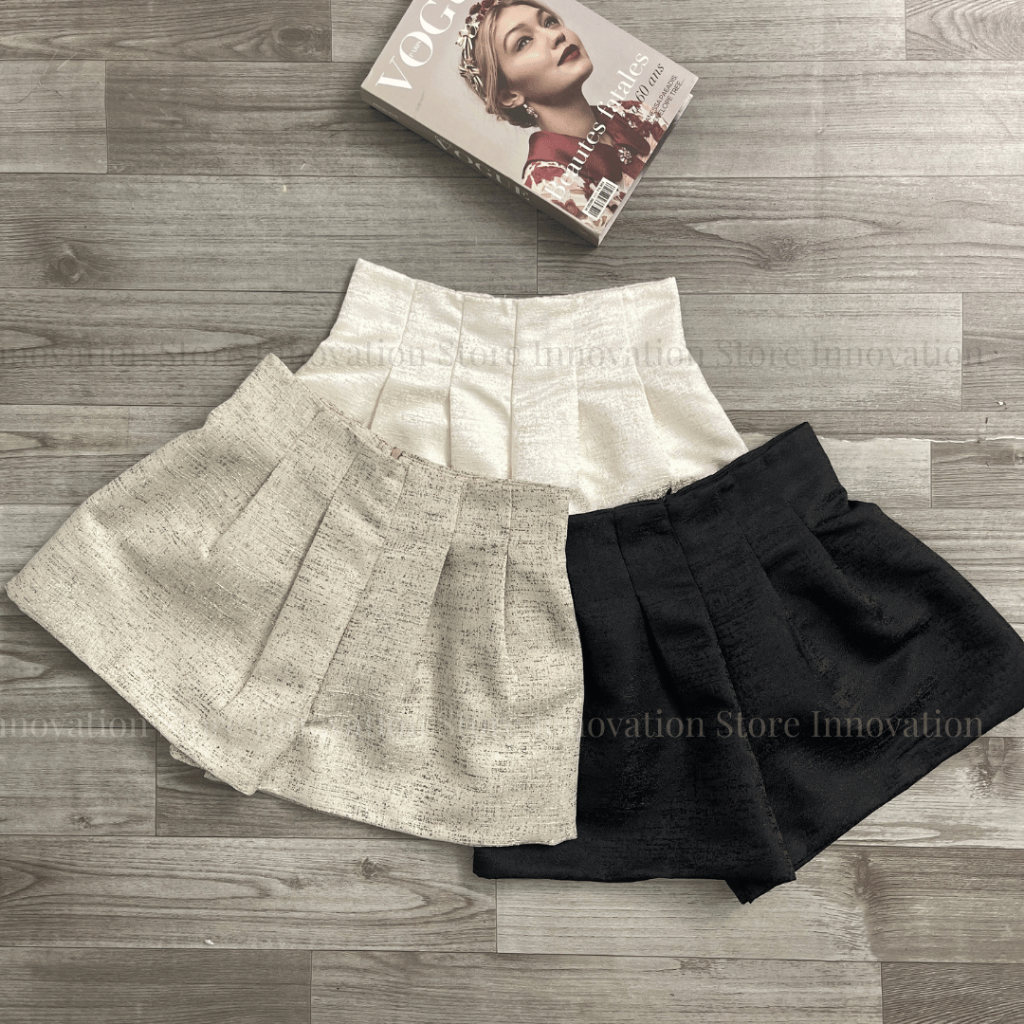 Quần Short Tafta Xòe Phồng 2 Lớp BIG SIZE Cạp Siêu Cao, Sooc Nữ Ngắn Vải Tafta xước Giãn Chuẩn Form 8855 | BigBuy360 - bigbuy360.vn