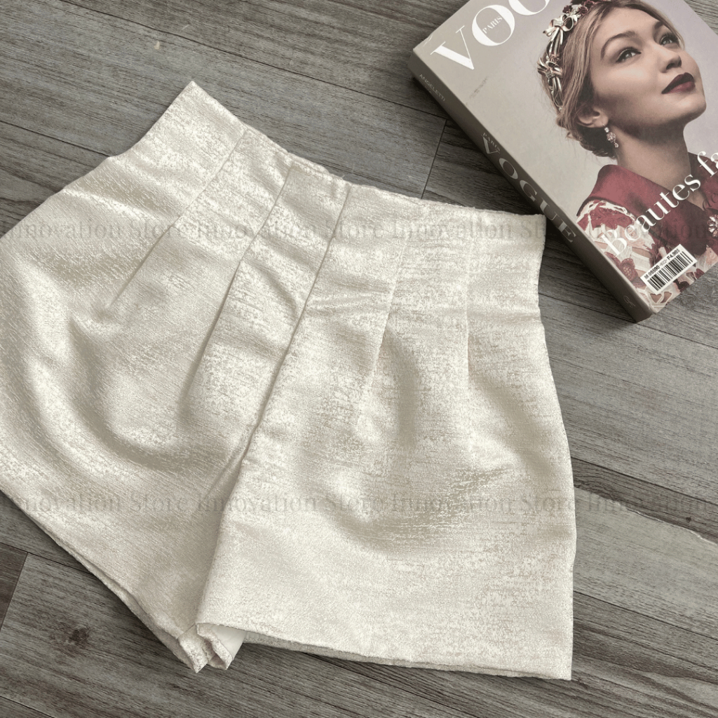 Quần Short Tafta Xòe Phồng 2 Lớp BIG SIZE Cạp Siêu Cao, Sooc Nữ Ngắn Vải Tafta xước Giãn Chuẩn Form 8855 | BigBuy360 - bigbuy360.vn