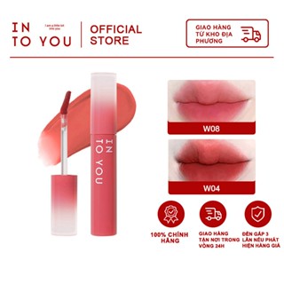 INTO YOU son môi dạng nước sương mù son bóng nước mờ không dễ dính son môi