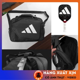Túi đựng vợt Pickleball Adidas nam nữ, túi thể thao trống nhiều ngăn đựng quần áo tập gym chất vải chống nước