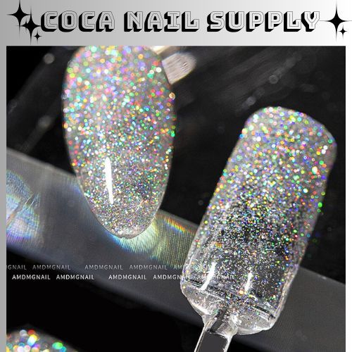 Sơn Nhũ Flash B281 Siêu Sáng Vàng Bạc - CoCa Nail