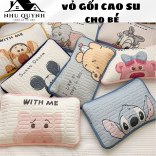 Vỏ gối điều hòa cao su non cho bé thoáng mát thấm hút mồ hôi tốt-Vỏ gối nằm cho bé đi học kích thước 30x50cm