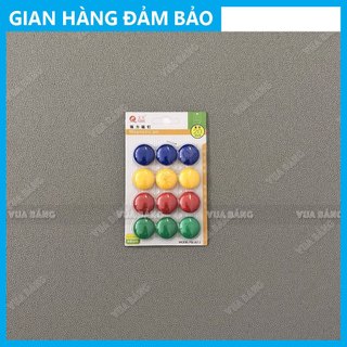 Vỉ 12 Viên Nam Châm Bảng Từ