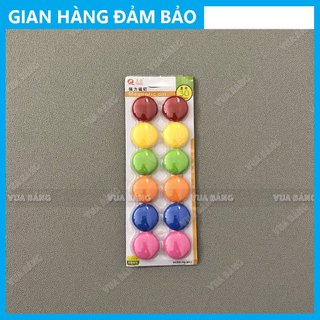 Vỉ 12 Viên Nam Châm Bảng Từ