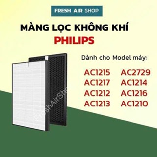 Màng Lọc Không Khí Philips AC1215, AC1217, AC2729, AC1212, AC1214, AC1216, AC1210, FY1410/30 lõi lọc không khí Philips