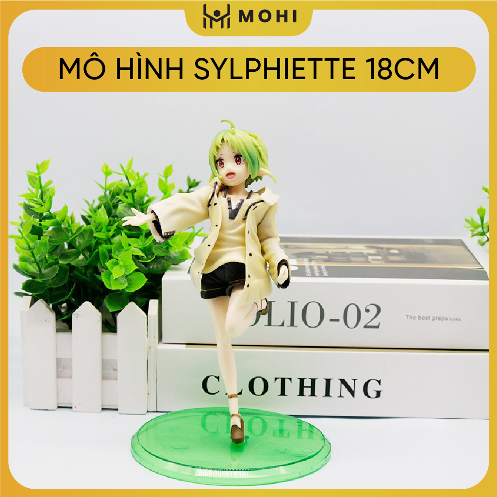 Mô hình Sylphiette Magician cao 18cm ( có box đẹp ). Mô hình Mushoku Tensei, thất nghiệp chuyển sinh