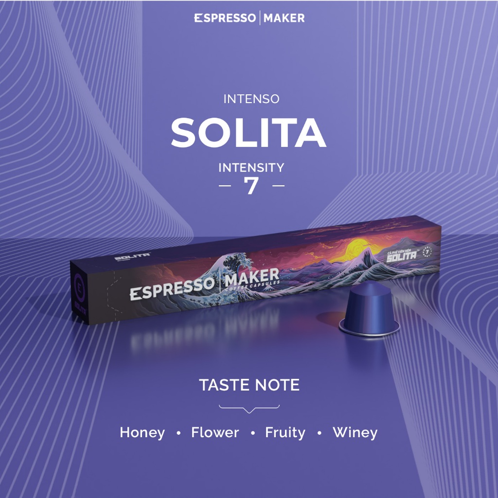 Cà phê viên nén Solita - by Espresso Maker
