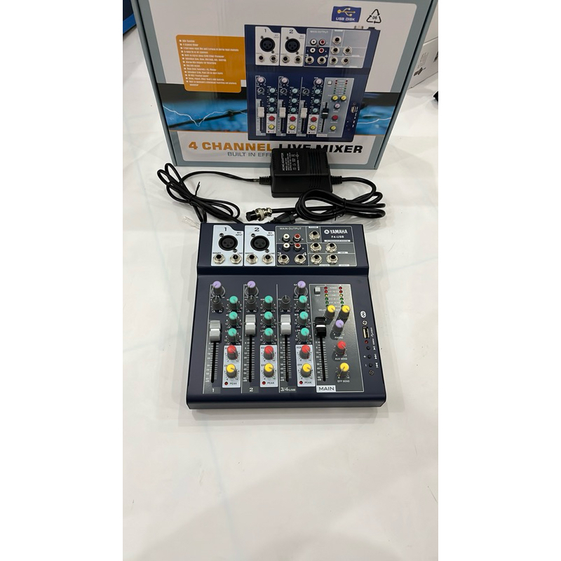 MIXER YAMAHA F4 VANG HAY, KARAOKE, LIVESTREAM