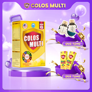 Colos Multi Grow IQ – Sữa Non Chuyên Biệt, Hỗ Trợ Phát Triển Chiều Cao & Trí Não (22 Gói x 16g)