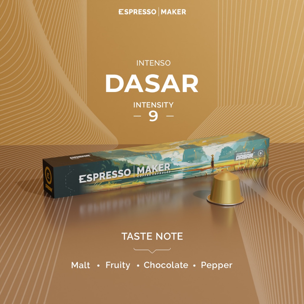 Cà phê viên nén Dasar - by Espresso Maker