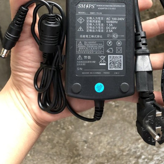 Adapter máy in zebra 24v 2.5a