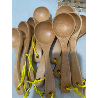 Muỗng cơm và canh bằng  gỗ