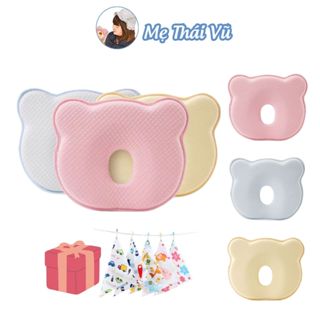 TẶNG YẾM XÔ TAM GIÁC Gối cao su non chống méo, bẹp đầu cho bé sơ sinh từ 0-1 tuổi MẸ THÁI VŨ