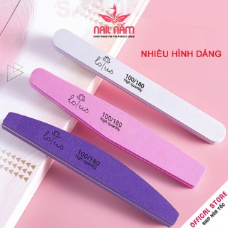 Combo 3 Phao dũa móng, buffer móng mịn LOIUS nhiều kiểu dáng